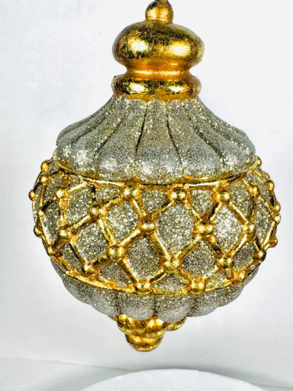 2 Finial Gold and Silver 5.5